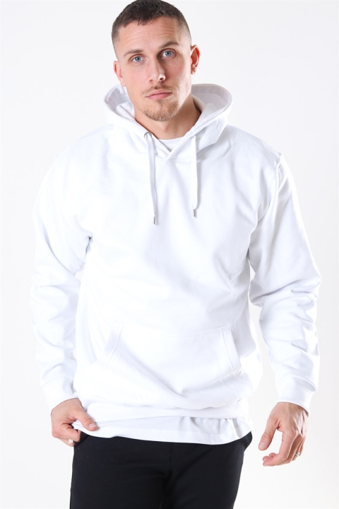 Basic Brand Hooded Tröja White