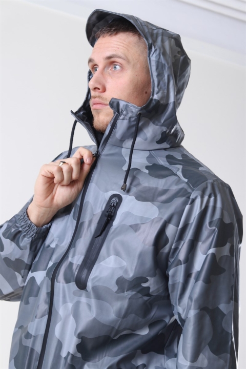 Rains AOP Parka RegnJacka Night Camo