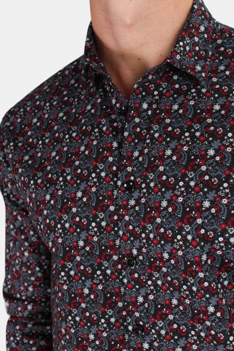 Tailored & Originals Skjorta Luis Ruby Wine