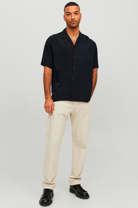 Jack & Jones Jeff Resort Shirt SS Black