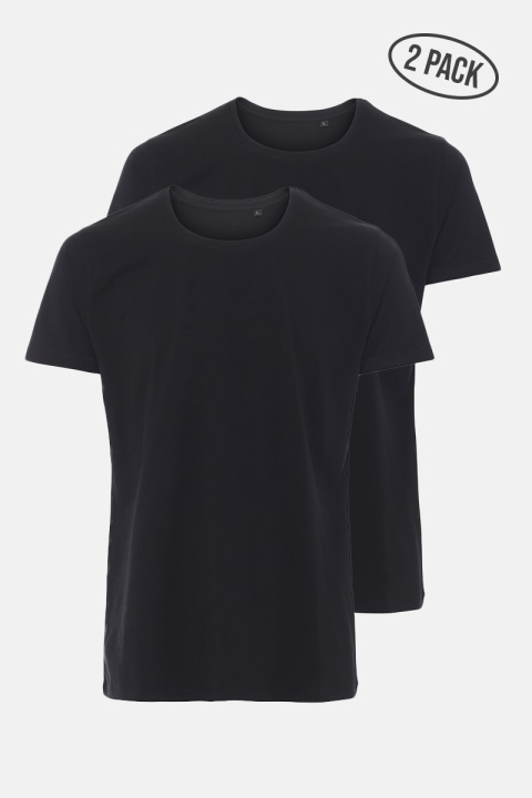 Muscle Fit T-shirt 2-Pack Black