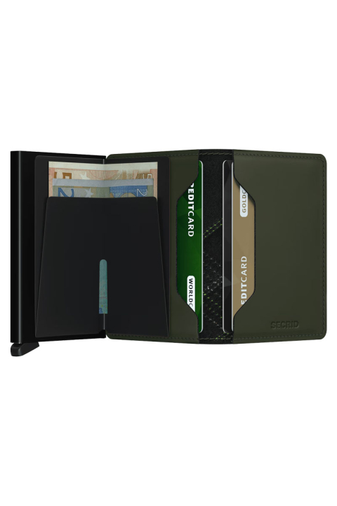 Secrid Slimwallet Stitch Linea Lime