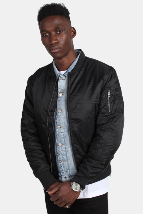 Urban Classics Bomber Jacka Black