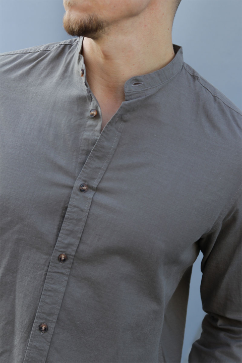 Jack & Jones Summer Band Shirt LS Falcon