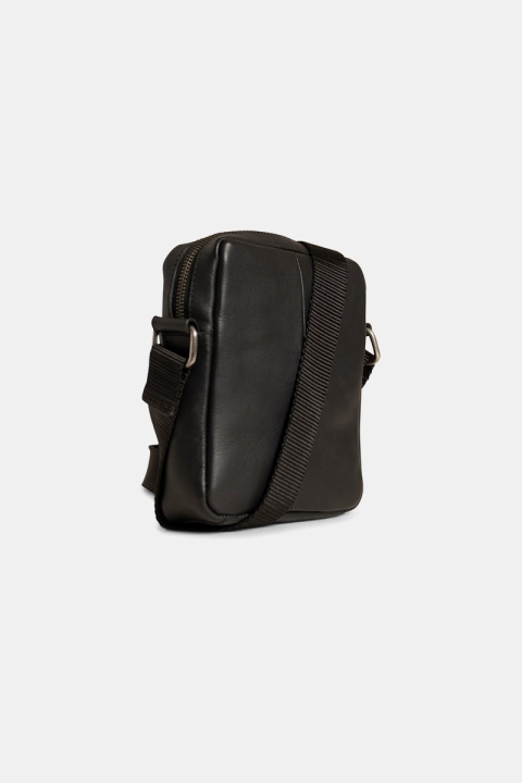 Still Nordic Clean Small Zip Messenger Väska Black