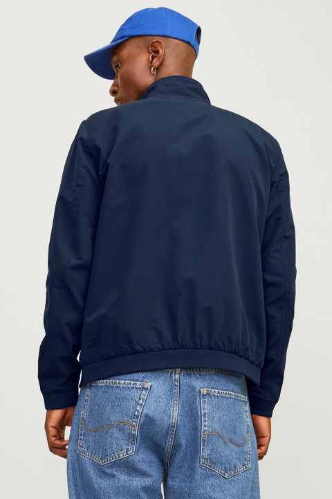 Jack & Jones Rush Harrington Bomber Navy Blazer