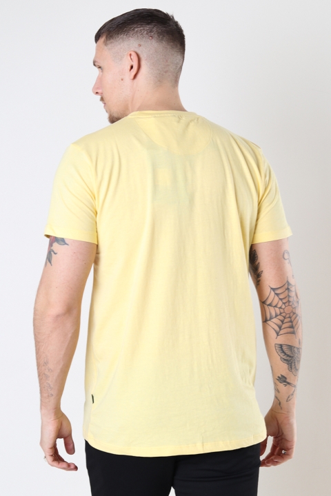 Kronstadt Timmi Organic/Recycled t-shirt Light yellow