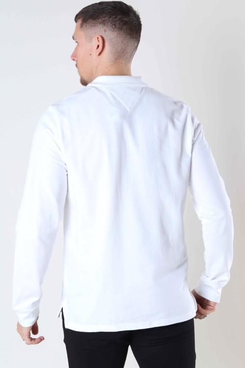 TOMMY JEANS TJM LS CLASSICS POLO White