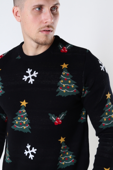 Kronstadt Christmas Cotton knit Happy Holidays