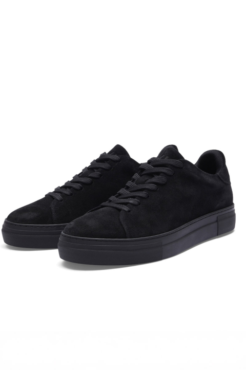 Selected David Chunky Suede Sneaker  Black w. Black