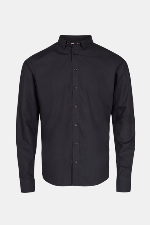 Jack & Jones JJJOE SHIRT LS 2 PACK Black