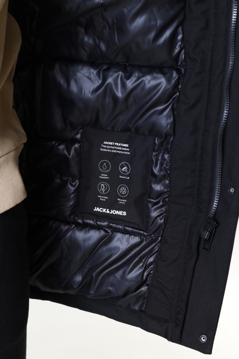 Jack & Jones JJTROY PARKA Black