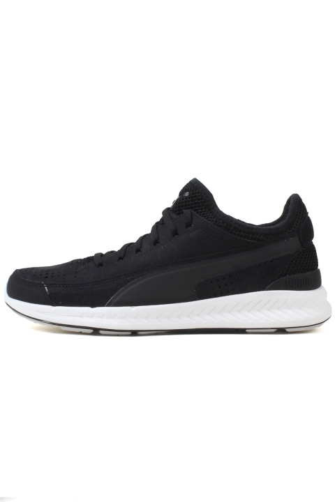 Puma Ignite Sock Skor Black White 