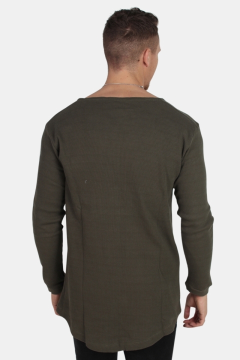 Klockaban Classics TB1103 LS T-Shirt Olive