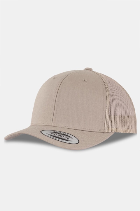 Flexifit Retro Trucker Keps Khaki