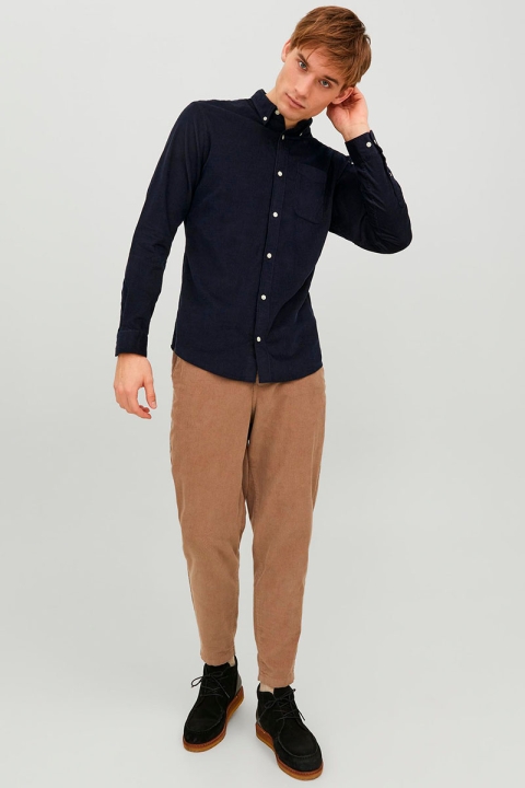 Jack & Jones Classic Cord Shirt L/S Navy Blazer