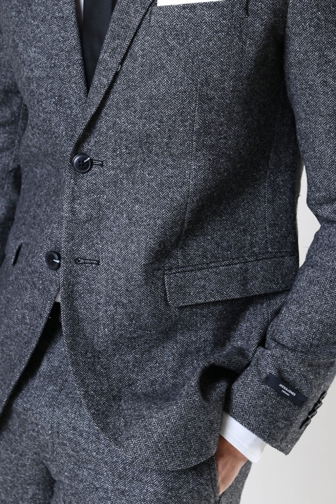 Jack & Jones FRANCO TWEED Kostym Grey