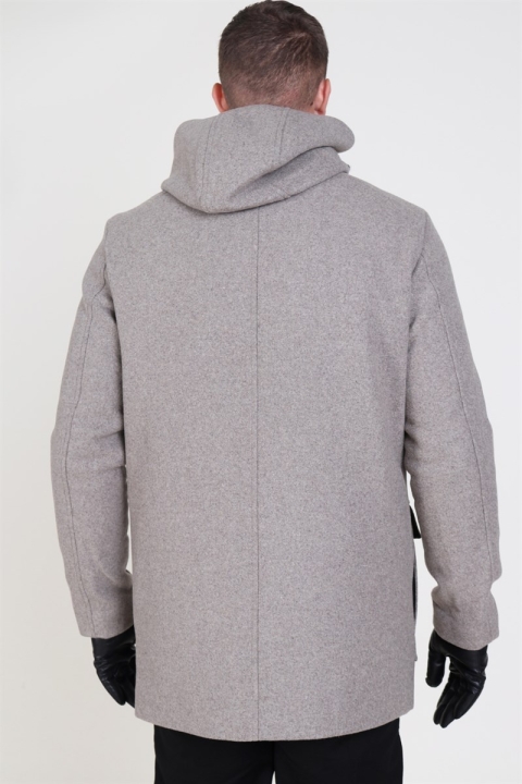 Jack & Jones Roland Wool Parka Jacka Greige