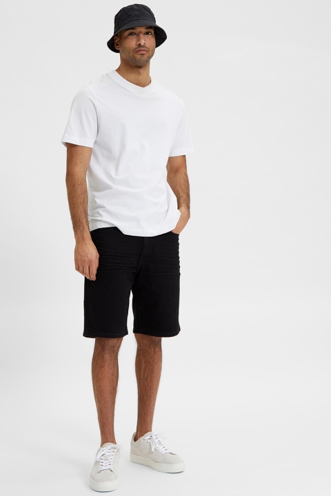 Selected SLHALEX 21409 BLACK ST. SHORTS U NOOS Black Denim