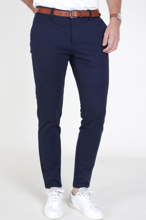Only & Sons Mark Pants Night Sky Stripe Noos