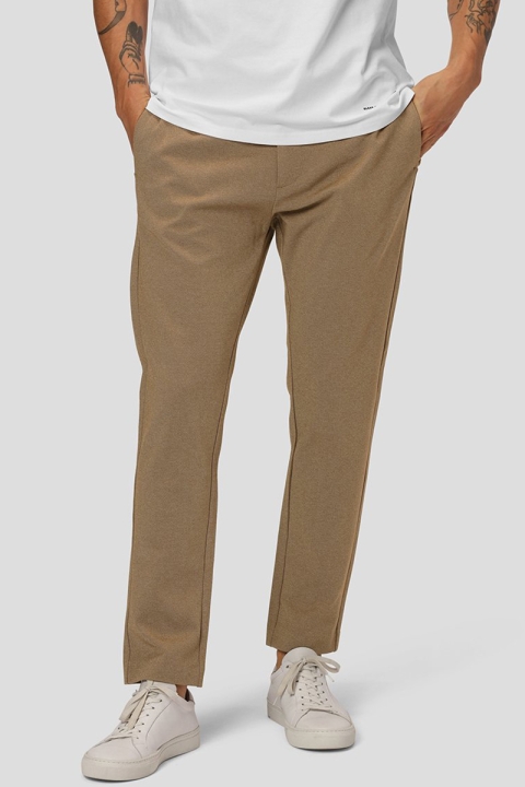 Clean Cut Copenhagen Milano Jersey Pants Dark Camel Mel