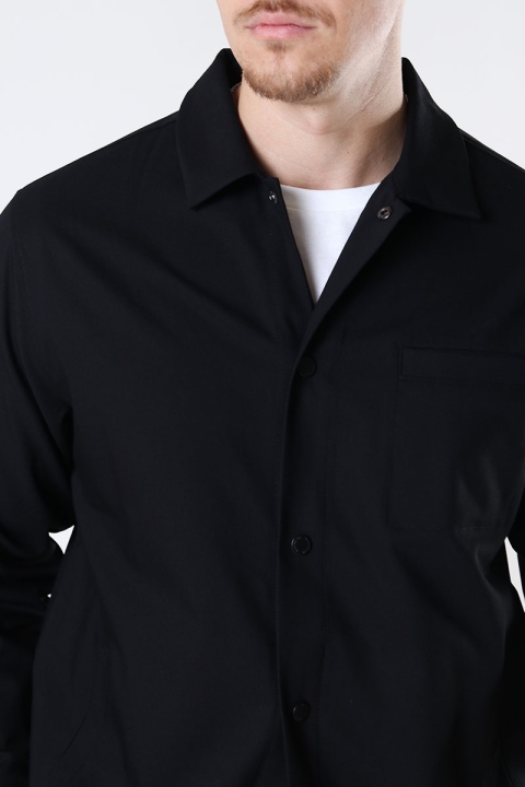 Woodbird Brenti Nickel Shirt Black