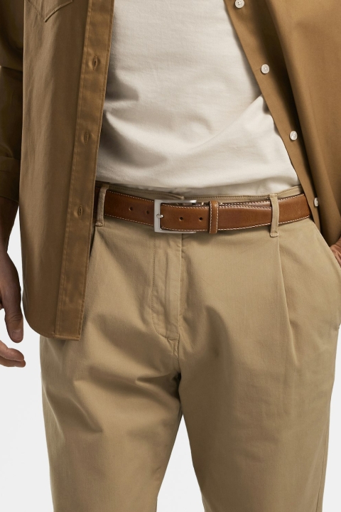 Saddler Odense Bälte Light brown