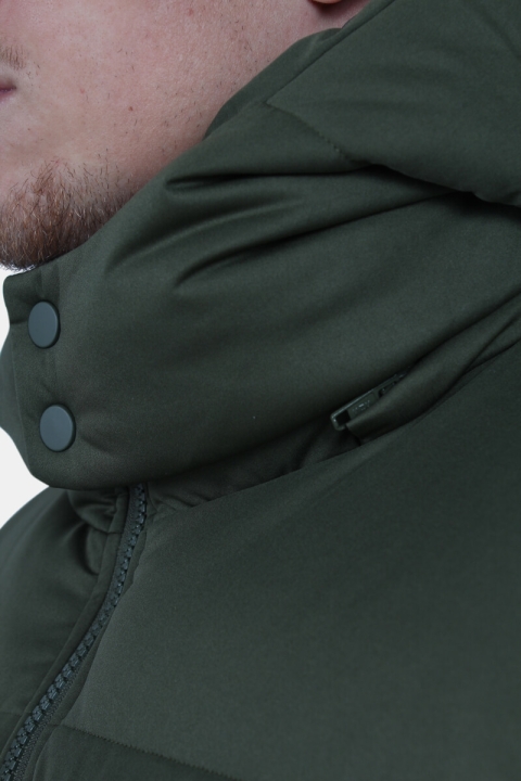 Urban Classics Hooded Boxy Puffer Jacka Olive