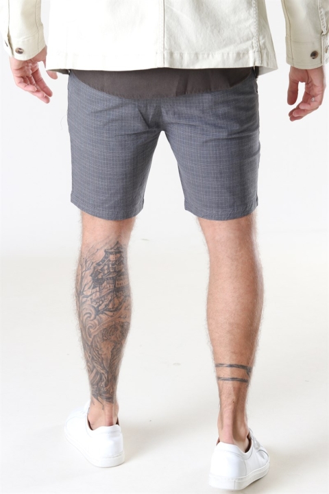 Kronstadt Hector Orleans Check Shorts Anthracite