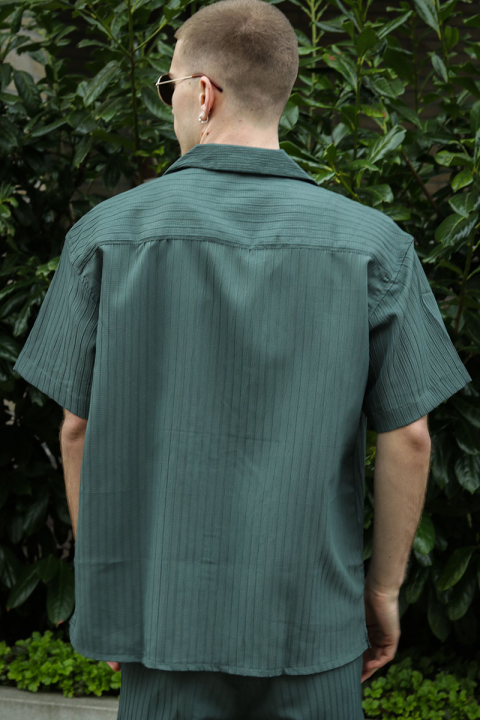 Jack & Jones Massimo Resort Shirt SS Agave Green