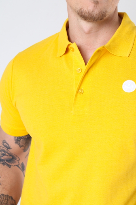 Kronstadt Albert Organic/Recycled polo Yellow