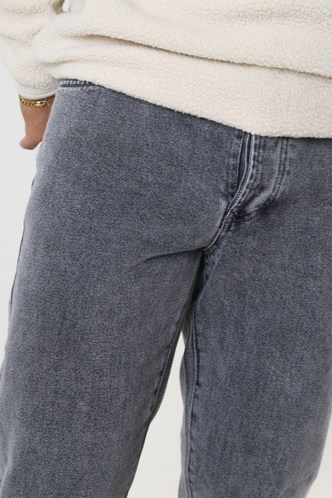 ONLY & SONS Edge Loose Jeans Medium Grey Denim
