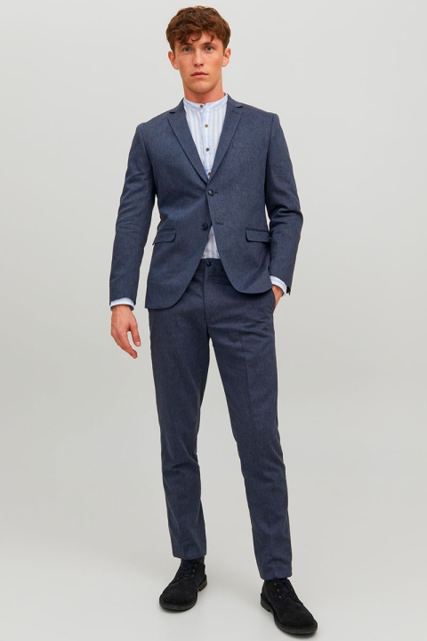 Jack & Jones Riviera Linen Blazer Navy Blazer