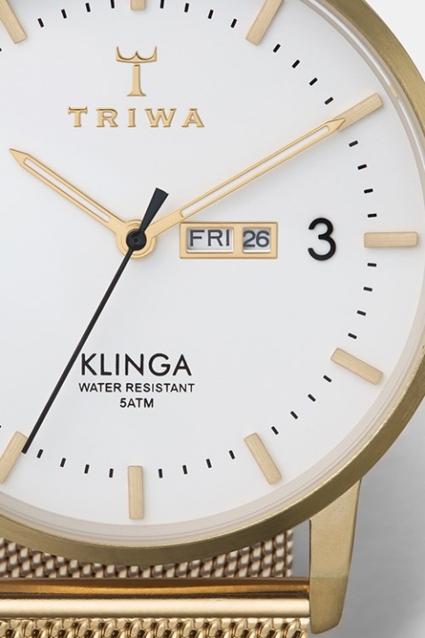 Triwa Ivory Klinga Klocka Gold Mesh