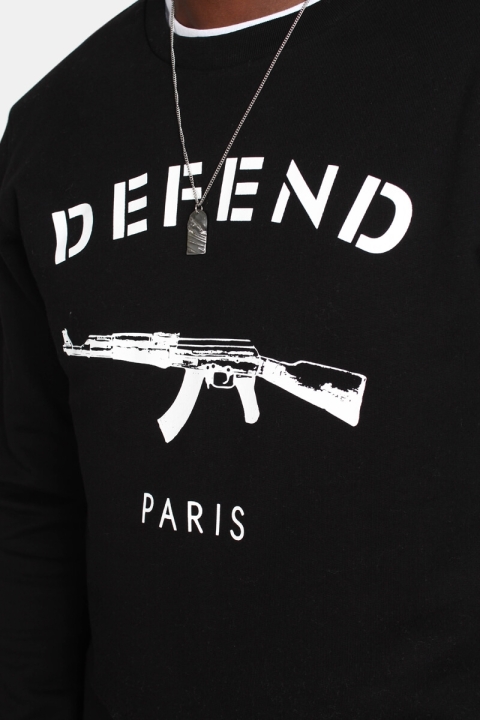 Defend Paris Paris Crew Tröja Black 