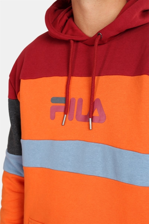 Fila Men Larry Hooded Tröja Harvest Pumpkin