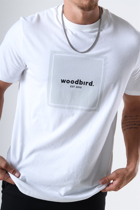 WoodBird OKlocka Box Jubi T-shirt White
