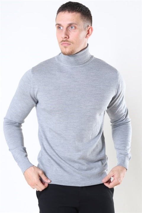 Clean Cut Copenhagen Merino Wool Roll Sticka Light Grey Mel