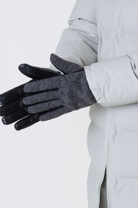 Jack & Jones JACPRJCT GLOVES Dark Grey Melange