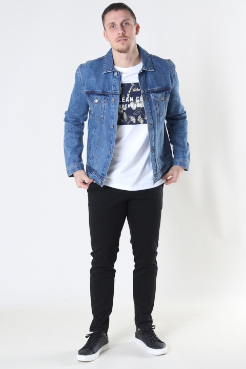 Denim project Organic Denim Jacket 129 LIGHT WASH