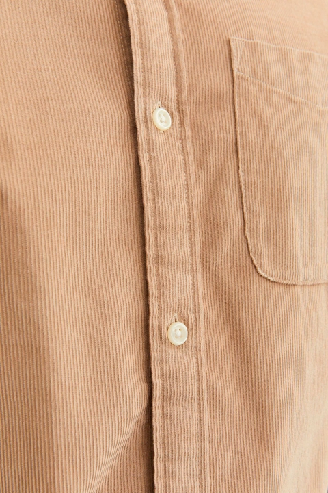 Jack & Jones Classic Cord Shirt L/S Crockery