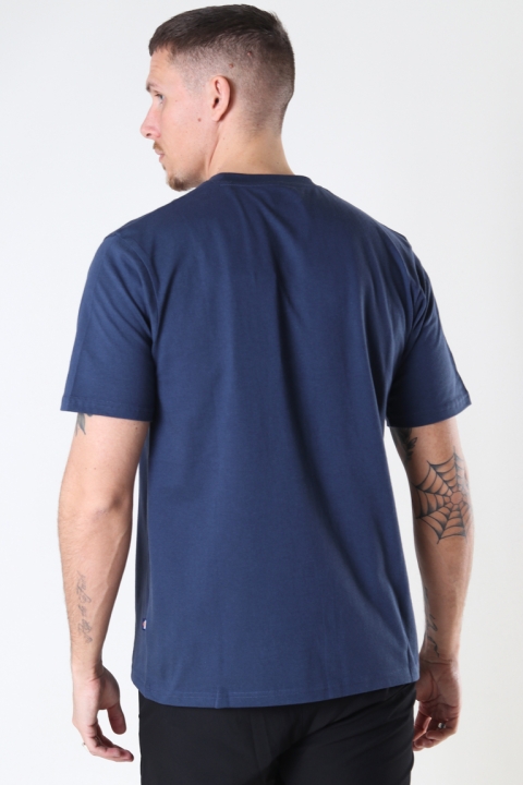 DICKIES ICON LOGO TEE NAVY BLUE