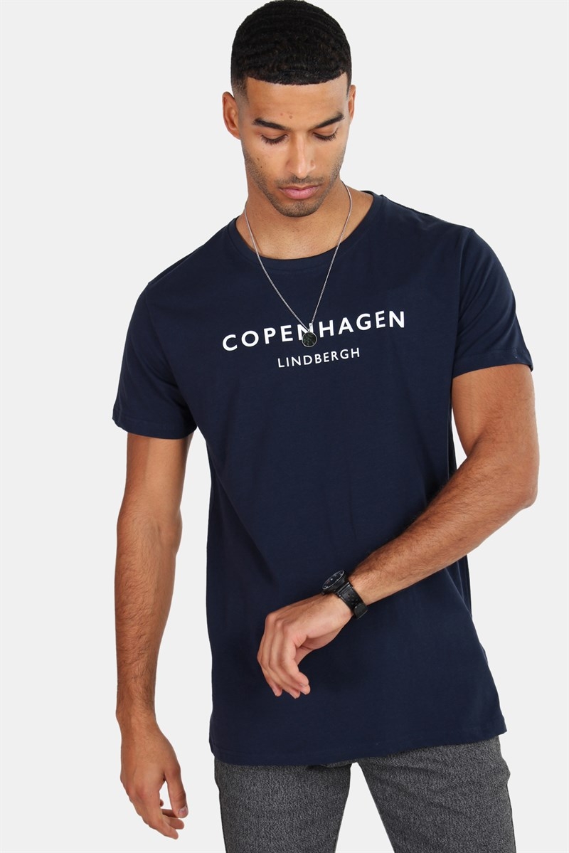 Lindbergh Copenhagen T shirt Navy