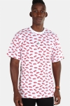 Vans All Over Distorted SS White T-shirt