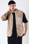 Kronstadt Kayson Teddy vest Beige