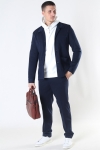 Selected Reg Jim Flex Hybrid Blazer Navy Blazer