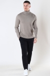 JEFF MALCOLM ROLL NECK KNIT Dark Beige