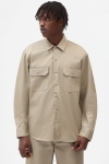 DICKIES LONG SLEEVE WORK SHIRT KHAKI