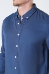 Kronstadt Johan Tencel shirt Blue