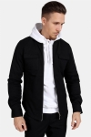 Clean Cut Pocket Jersey Jacka Black